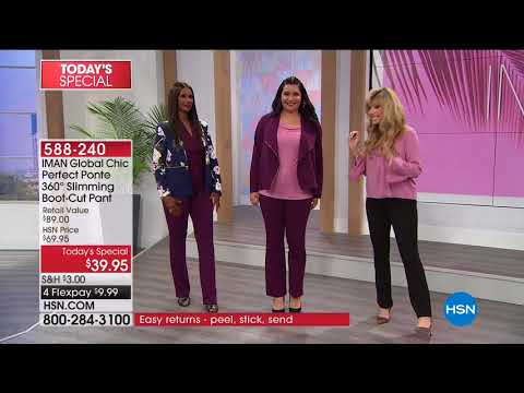HSN | IMAN Global Chic Fashions 02.24.2018 - 05 AM
