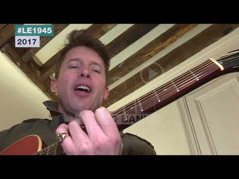 Extrait archives M6 Video Bank //James Blunt - Le 1945 (2017)