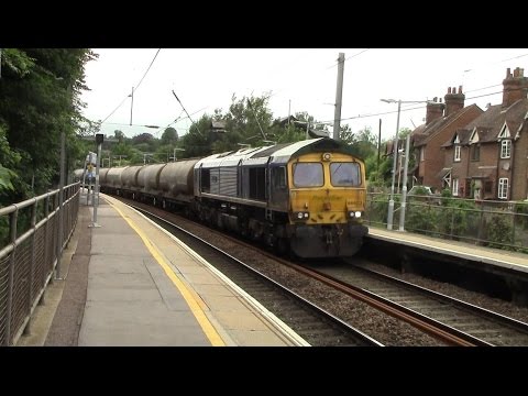 66623 6M92 12:23 West Thurrock Sidings Fhh to Tunstead Sdgs @ Stansted Mountfitchet 22/06/16