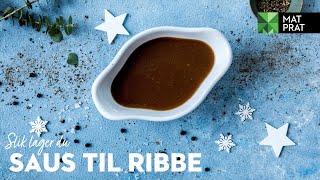 Saus til ribbe