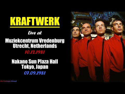 Kraftwerk | Live in Utrecht & Tokyo (1981) [AUDIO]