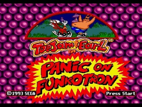 Mega Drive Longplay [424] Toejam and Earl in Panic on Funkotron