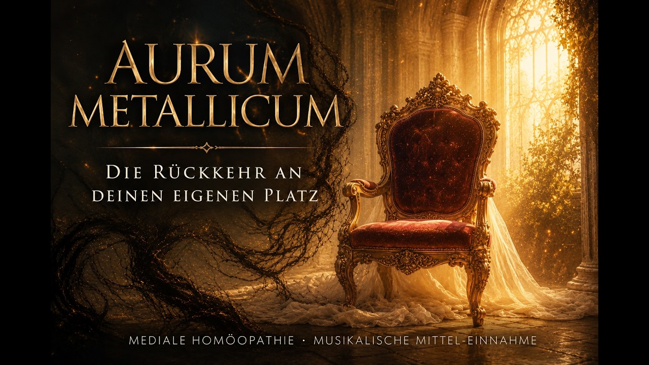 Aurum metallicum - Dein Platz im Leben (Mediale Homöopathie MittelMusik)