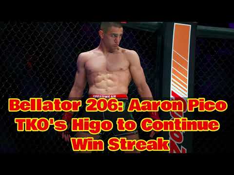 UFC 206: Aaron Pico TKO's Leandro Higo to Continue Win Streak