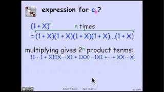 3.4.4 Binomial Theorem: Video