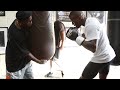 Watch Peter Quillin train for Andy Lee- Full Video- Full workout: Heavy bags/Abs/Mitts