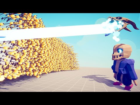 SANS vs EVERY GOD - Totally Accurate Battle Simulator TABS