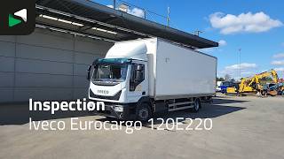 Sunkvežimis furgonas IVECO Eurocargo 120E220 4X2 12tonner 1500kg Ladebordwand Automatic Eur | Vaizdas 4 - Autoline