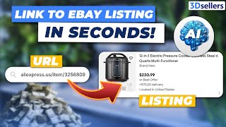 Turn Any URL Into a Ready-to-Sell eBay Listing with AI (Under 1 Minute)