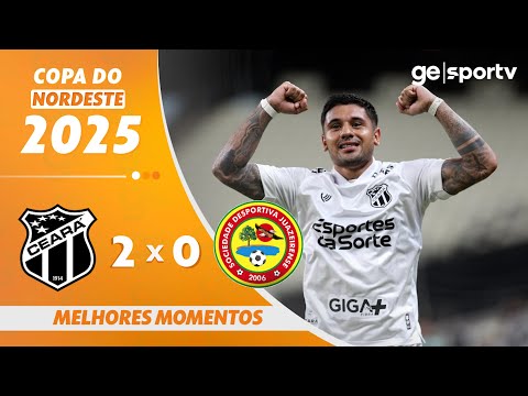 Gols e lances de Ceará x Juazeirense