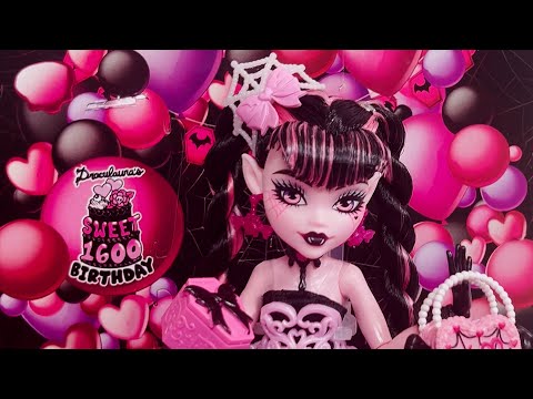 Кукла Монстр Хай Дракулаура ужасно сладкий день рождения Оригинал Mattel Monster High Draculaura - фото 1 - id-p3036287875