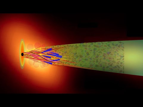 Mysterious Burst of Light from Spinning Black Hole Jet Uncovered