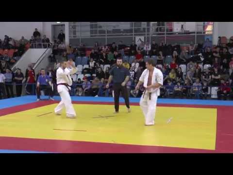 Мезенцев Иван - Чирков Андрей. Кубок России 2015 по киокушинкай