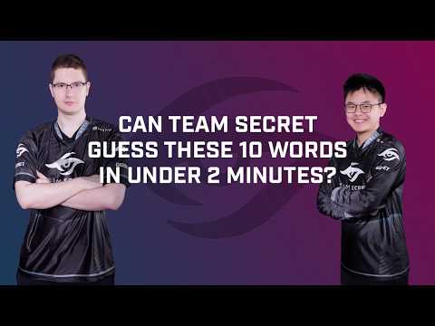 10 Words 2 Minutes with MidOne & Puppey from Team Secret