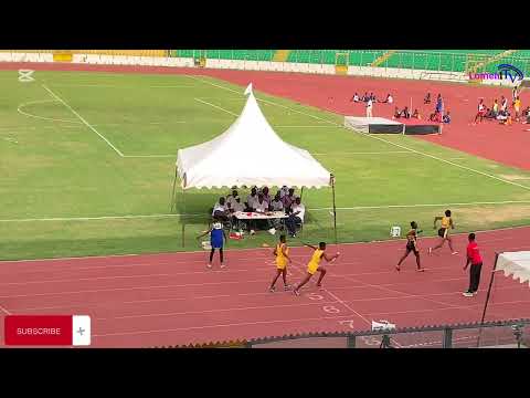 C.C.T.I wins girls 4x200m. Heat 3. National TVET athletics championship. AshantiRegion2025.