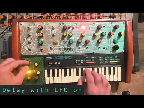 Circuit Bent Spacey Yamaha PSS-30 SMMP imagen 8