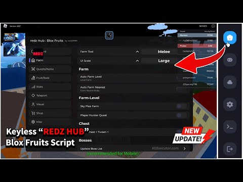 REDZ HUB Blox Fruits Script on Delta Executor: Newest Guide