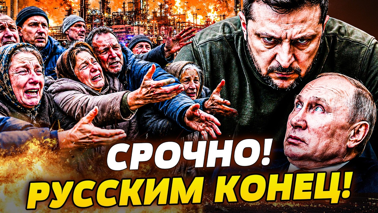 🧨ОГО! БУМЕРАНГ МЕСТИ ПРИЛЕТЕЛ ПРЯМО ПО МОСКВЕ! КРЕМЛЬ НА КОЛЕННЯХ: РУССКИЕ М