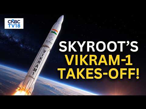 India's FIRST Private Rocket Reaches Orbit! | Skyroot Vikram ...