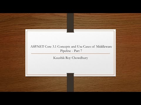 ASP NET Core 3 1 Middleware Concepts and Use Cases of Middleware Pipeline Part 7