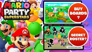 Mario Party Superstars - Secret Board In Shop!? Characters For Purchase!? New Modes And More