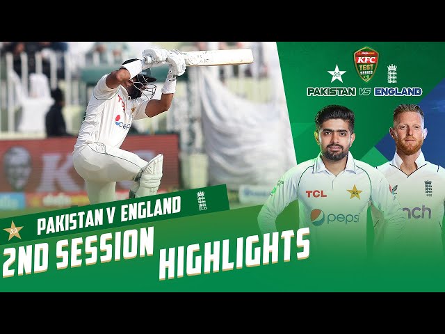 2nd Session Highlights | Pakistan vs England | 1st Test Day 2 | PCB | MY2T