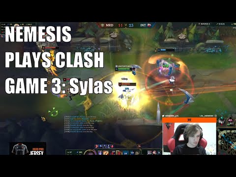 Nemesis plays the funniest Clash with g2 mikyx, thebaussffs, elite500, crownie. [Game 3:final game]
