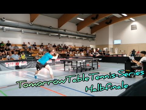 Das erste Halbfinale - TomorrowTableTennis-Series - Timotius Köchling vs Cedric Meissner