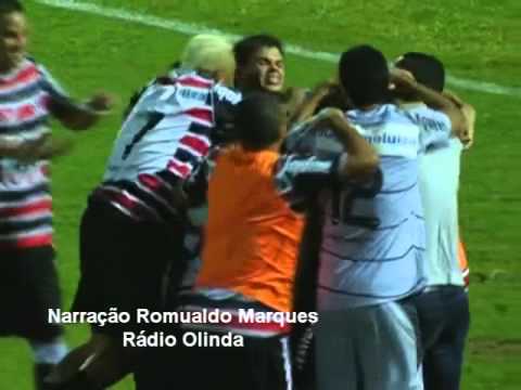 Santa Cruz 2x1 Fortaleza - Gols pelas Rádios Olinda e Transamérica - Série C 2013