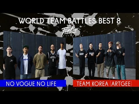 SNIPES FUNKIN STYLEZ 2018 - WORLD TEAM BATTLE BEST 8 - NO VOGUE NO LIFE vs. TEAM KOREA