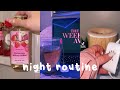 night routines asmr! (skincare, shower, snacks, etc)