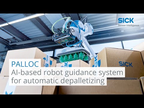 PALLOC – AI-based robot guidance system for automatic depalletizing PALLOC – AI-based robot guidance system for automatic depalletizing