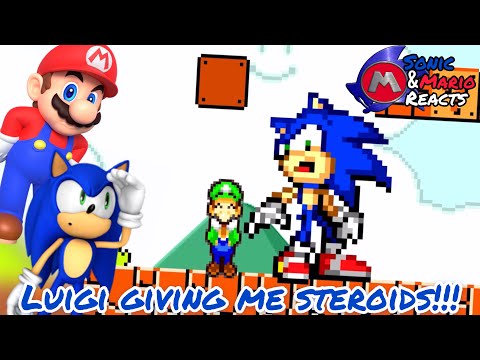 Sonic & Mario Reacts: Mario & Sonic Worlds Clash