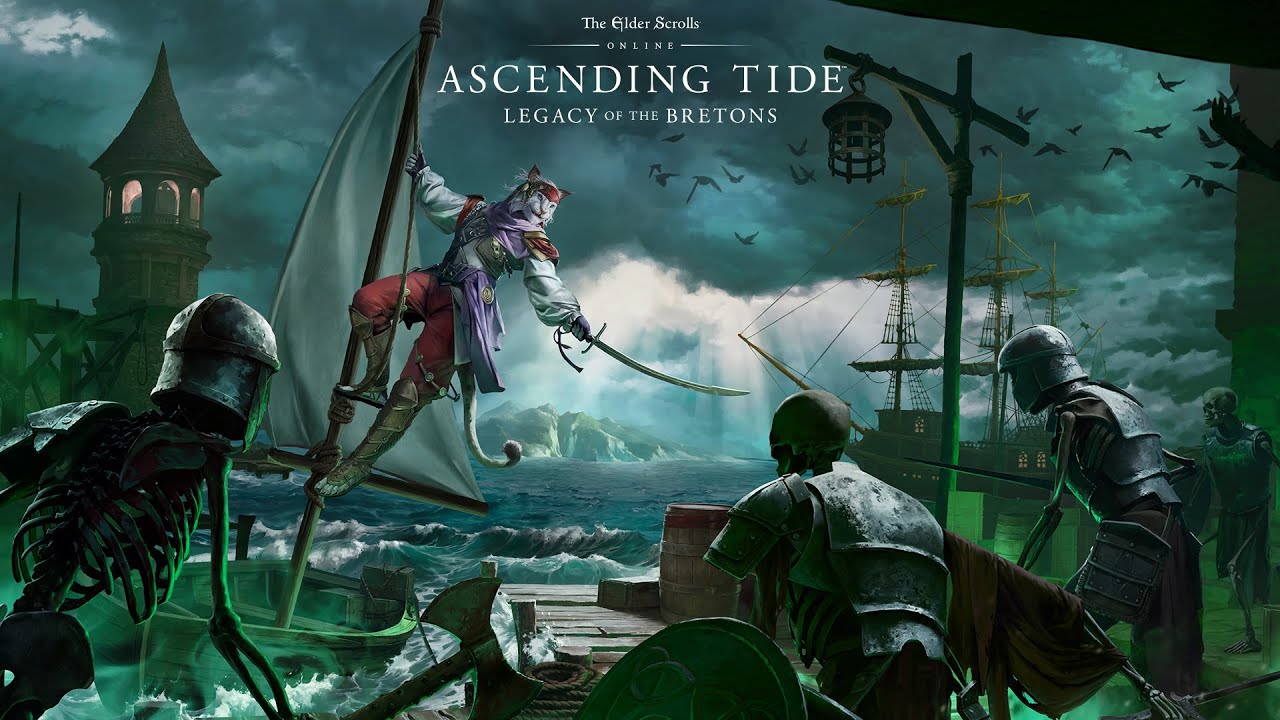 The Elder Scrolls Online: Ascending Tide Gameplay Trailer