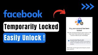 Facebook Temporarily Locked How to Unlock !