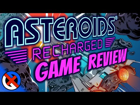 Atari Asteroids: Recharged Video Review - Hyperspace is Actually Useful!