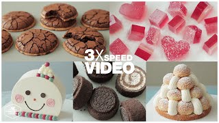 #57 영상 3배속으로 몰아보기 : 3x Speed Video | 4K | Cooking tree