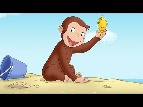 Capa de George, o Curioso | George se diverte na praia | Desenhos Animados em Português