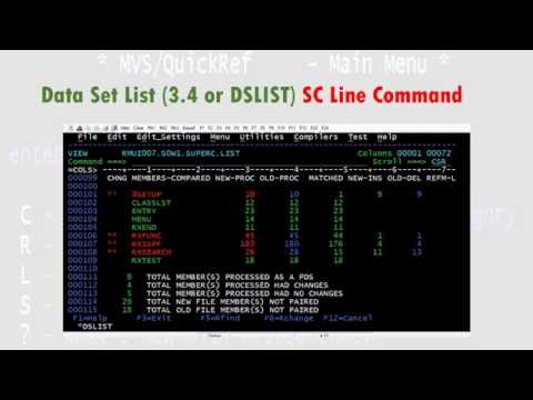 ISPF SearchFor and Compare from a DSLIST