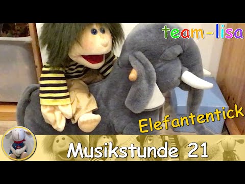 Musikstunde 21 - Elefantentick - Grundschule - Musikunterricht - mitsingen - Kinderlieder – Witz