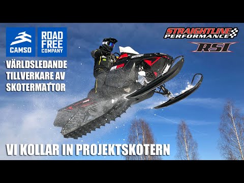 SnowRider TV Ep. 50, Säsong 2 - Projektskotern är klar, Camso skotermattor