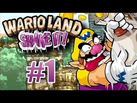 Let's play Wario Land Shake It part 1