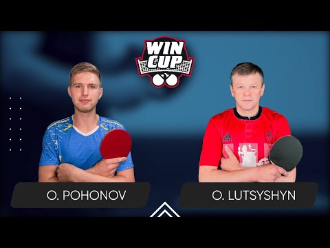 20:30 Oleksandr Pohonov - Oleh Lutsyshyn West 5 WIN CUP 14.03.2024 | TABLE TENNIS WINCUP