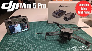 DJI Mini 5 Pro Unboxing Setup First Flight