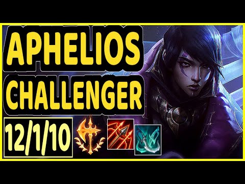 WAYNE (APHELIOS) - 12/1/10 KDA BOTTOM ADC CHALLENGER GAMEPLAY - KR