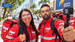 FAZENDO ENTREGAS DO IFOOD EM CARUARU @casalguimaraesvlogs 