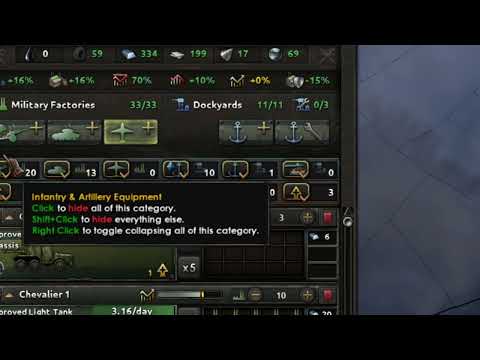 Why I split my production lines to increase efficiency ?  (HOI4 Tips)