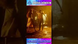 Download lagu Kaadhal Kondein Movie Songs | Nenjodu Kalanthidu Video Song | Dhanush | Sonia Agarwal | #ytshorts mp3