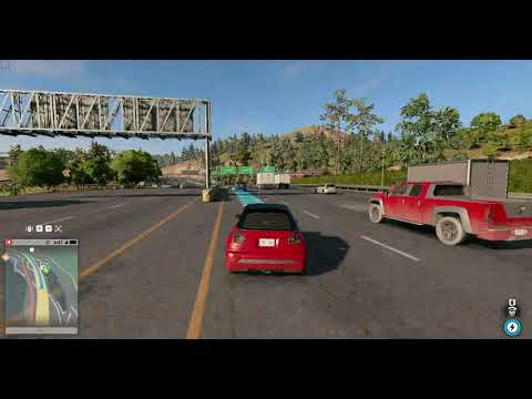 Watch Dogs 2 - Dangers of driving the wrong way