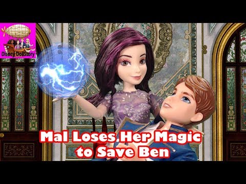 Mal Loses Her Magic to Save Ben - Part 10 - Zombie Outbreak Descendants Project MC2 Disney